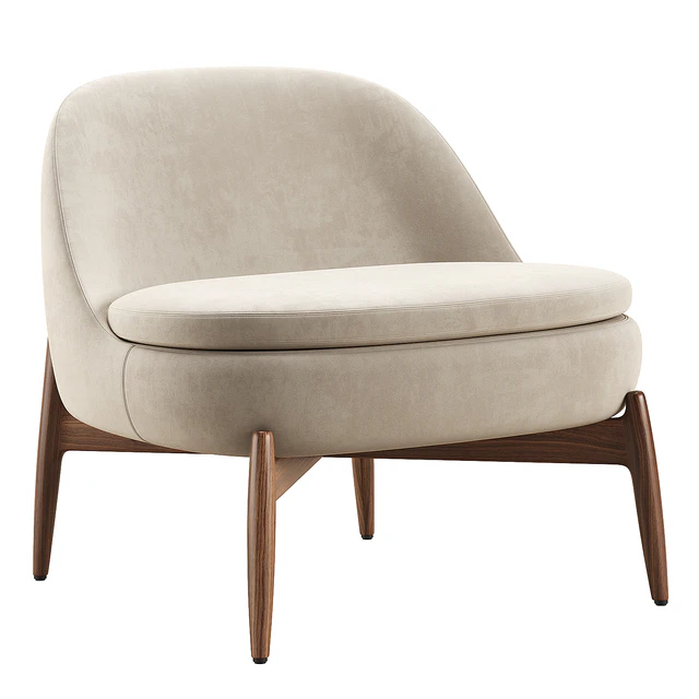 Sendai Easy Chair / Minotti — Скачать