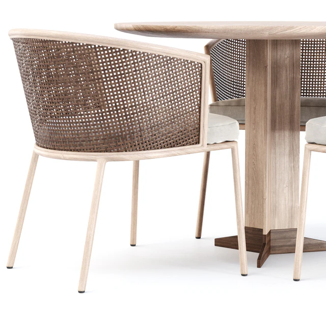 Outdoor garden furniture set v12 / Garden furniture set — Descargar