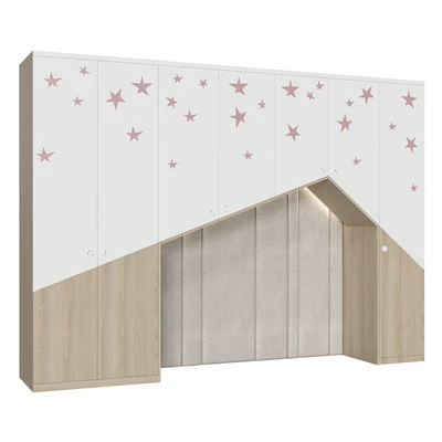 Cabinet with headboard 040. — Ver 3