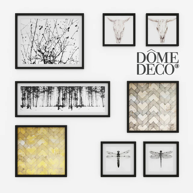 Dome deco set of paintings — Descargar
