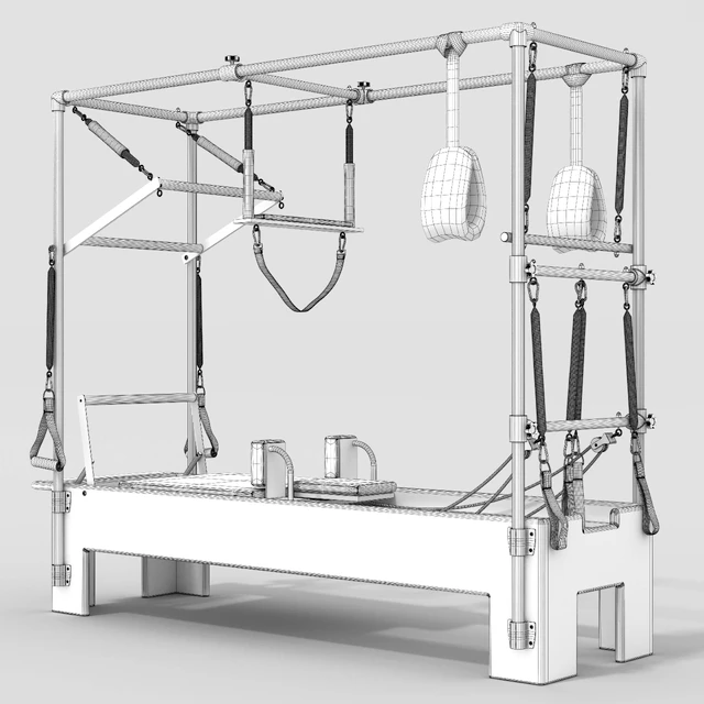 Pilates - simulator Reformer Cadillac Combo CRCC. — Descargar