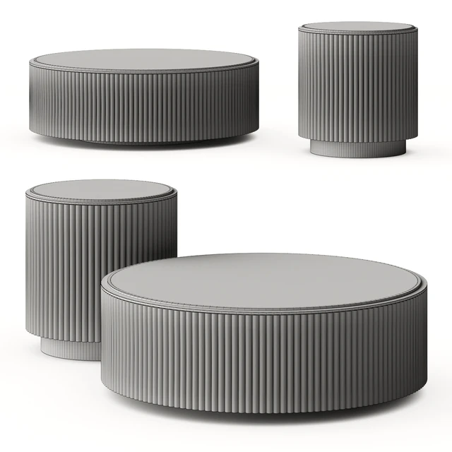 Ana Roque Plum Coffee Tables — Скачать