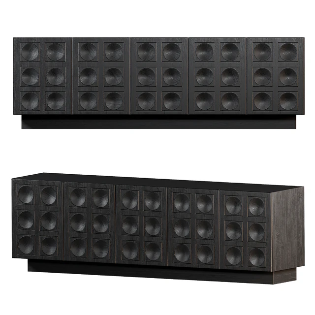 BLACK BRUTALIST EBONISED SIDEBOARD — Descargar
