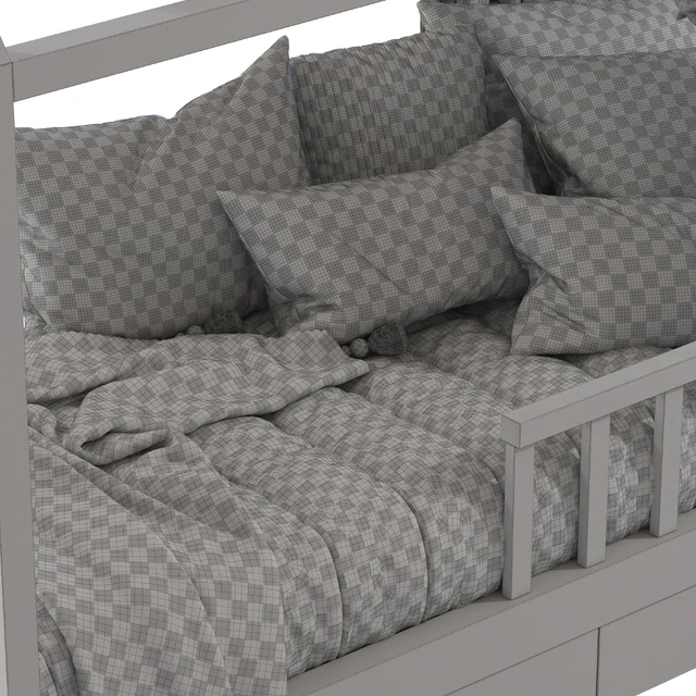 Кровать-домик 337 — Скачать