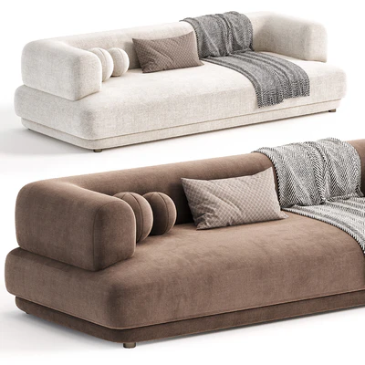 Zanotta BUMPER Fabric Sofa — Ver 1