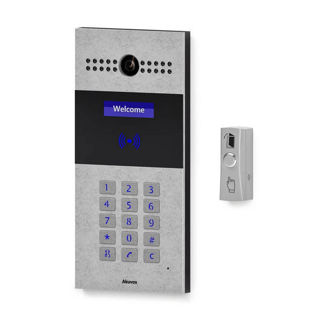 Домофон Akuvox R27 и кнопка выхода Slinex DR-02 — Скачать