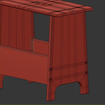 IKEA INGO table and PERJOHAN bench — Ver 6
