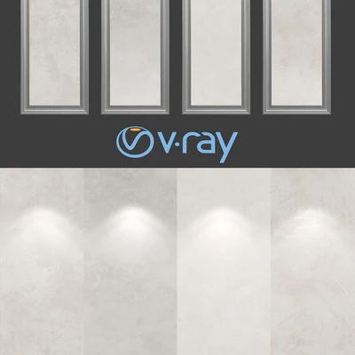 Decorative plaster of cream tones — Ver 3