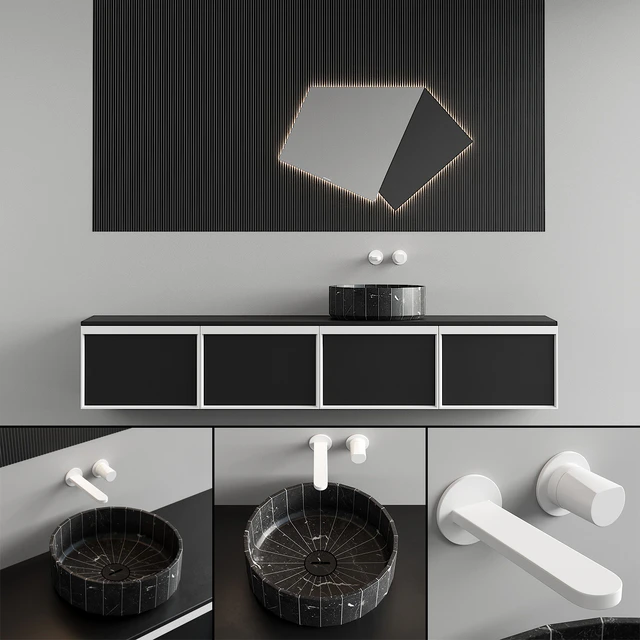 Antonio Lupi Bemade Vanity Unit Set 4 — Скачать