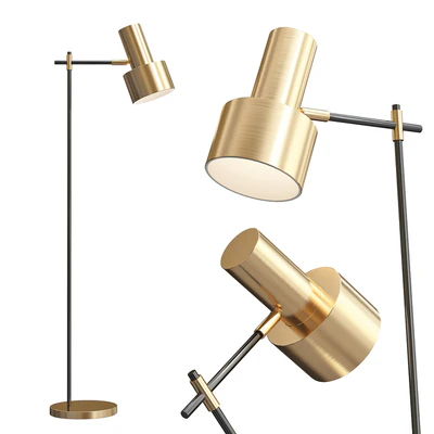 Floor lamp Margarita Brass Floor Lamp — Ver 1