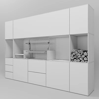 Bbq with electric kitchen — Вид 4
