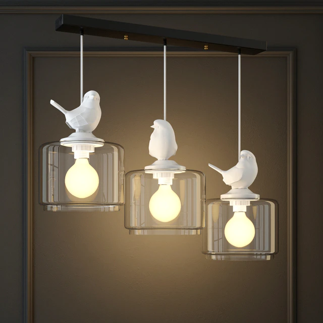 Pendant lamp provence bird pendant angle 3 — Descargar