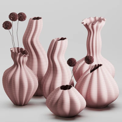 Vase Set 05-Malene Knudsen Ceramics — Ver 4