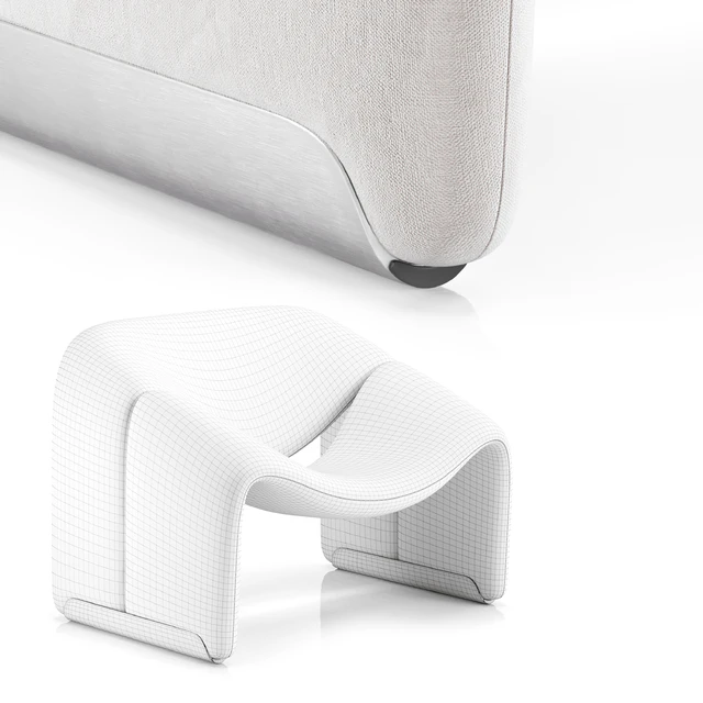 Groovy Lounge Chair Pierre Paulin — Скачать