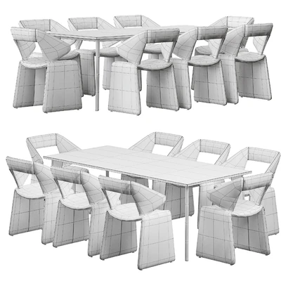 Artifort Suit chair Harper Brass table — Вид 2