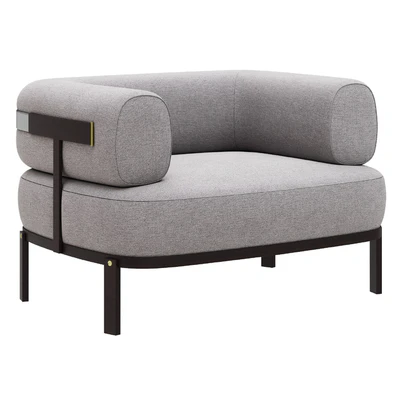 Baxter belt armchair — View 1