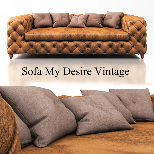 KARE Sofa My Desire Vintage 3-Seater — Descargar