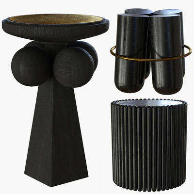 Side tables collection # 4 — Ver 1