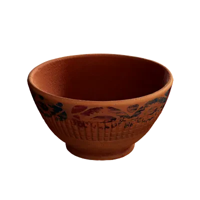 decorative clay bowl 001 — Download