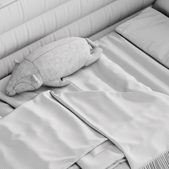 Кровать Hudson Upholstered Corner Bed 7 — Скачать