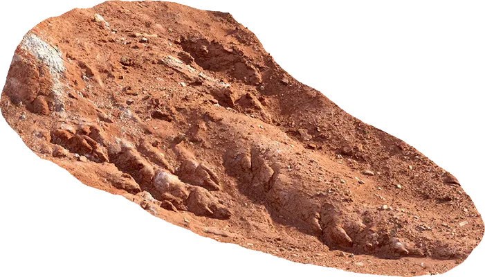 desert western slope mud erosion 003 — Скачать