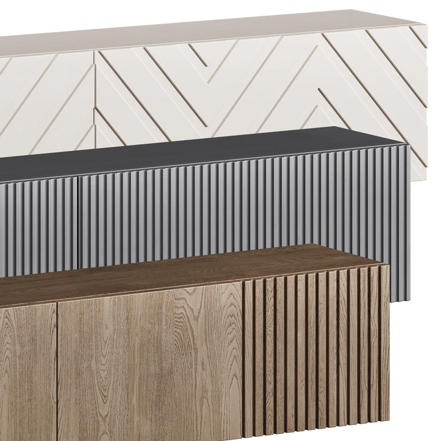 Hanging TV stand Puzzlemebel — Descargar