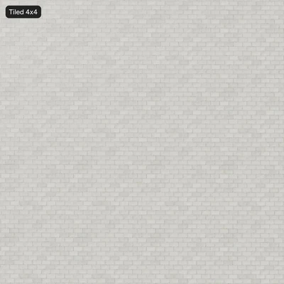 dragfaced running bond brick wall texture white — Вид 4