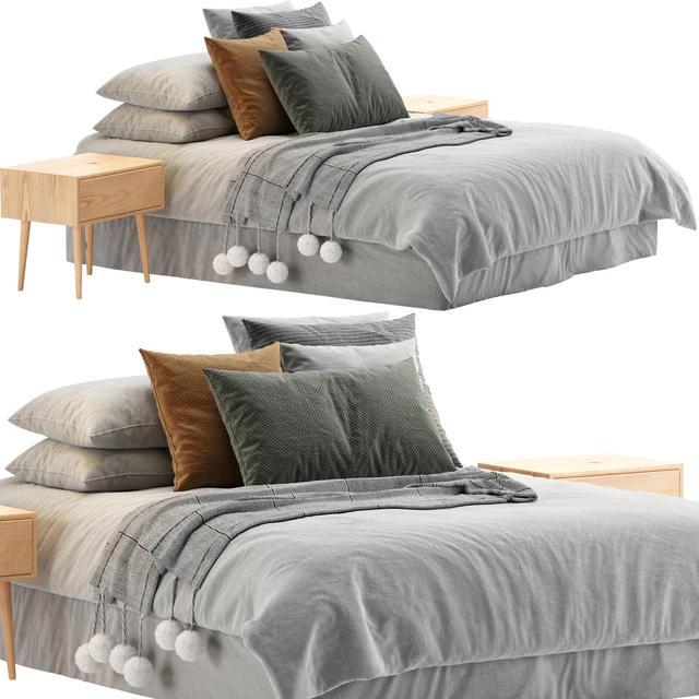 Scandinavian Bed — Скачать