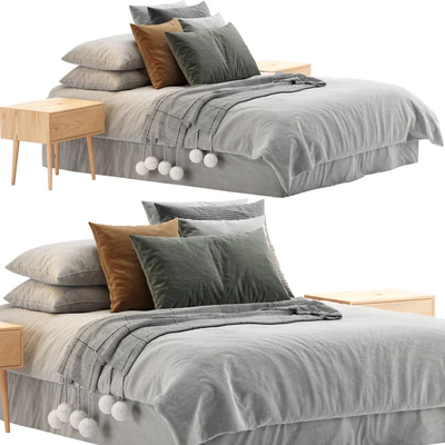 Scandinavian Bed — Вид 1