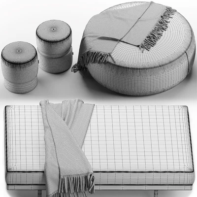 Set pouf laskasas — Ver 3