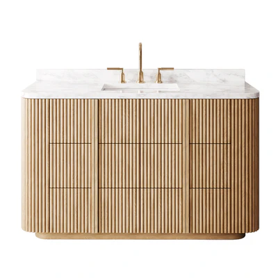 Bathroom furniture Restoration Hardware MULHOLLAND SINGLE VANITY — Вид 5