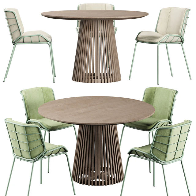 Irune Ola Forma Table Traba GIACOMO CATTANI chair — Скачать