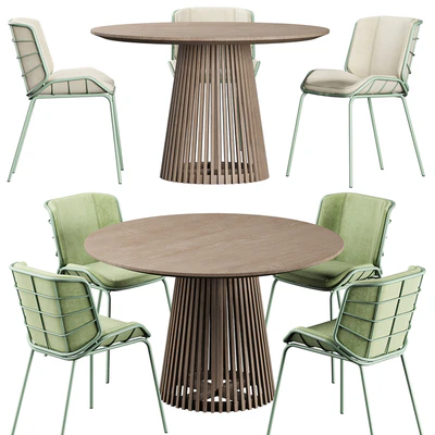 Irune Ola Forma Table Traba GIACOMO CATTANI chair — Вид 1