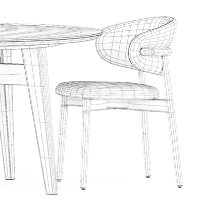 Oleandro chair and Abrey table by Calligaris — Вид 5