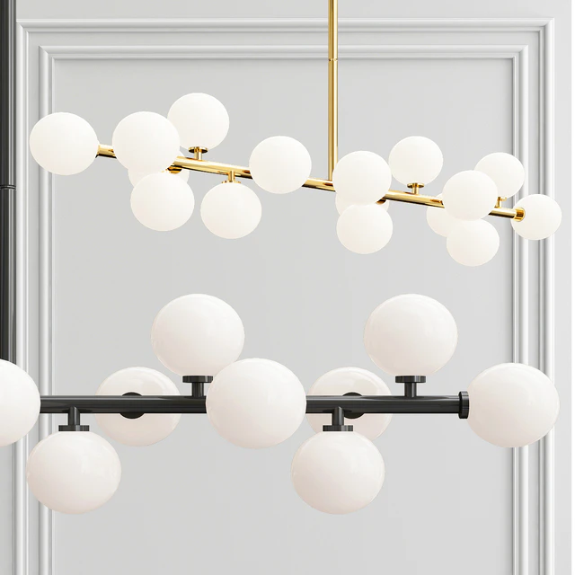 Bubble Stik and Milk Bublle Round Chandelier Collection — Скачать