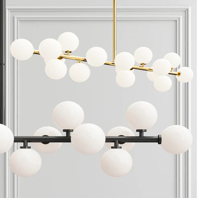 Bubble Stik and Milk Bublle Round Chandelier Collection — Вид 4