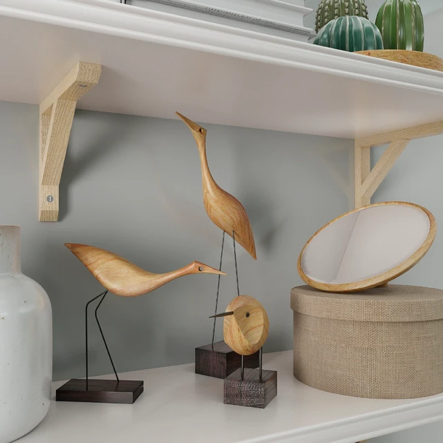 Shelves Bergshult / Sandshult (ikea) with Decorative Filling — Descargar