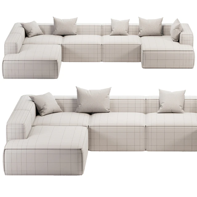 Sofa Rinconera Modular Lennon — Descargar