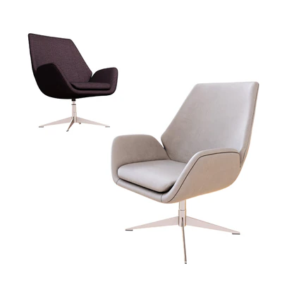 Conexus Mid Back Upholstered Lounge Chair — Ver 1