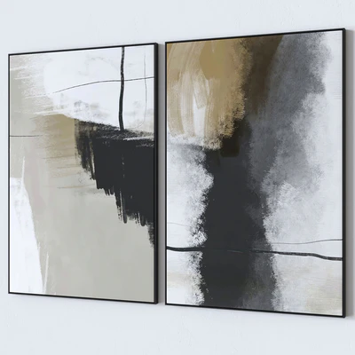 Set of large wall paintings 2570 — Ver 6
