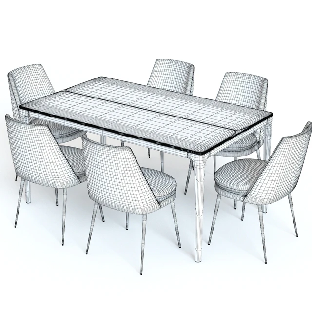 West Elm Canto Table and Chairs — Descargar