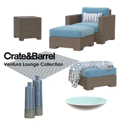 Crate & Barrel - Ventura Lounge Collection - Set II — Вид 2