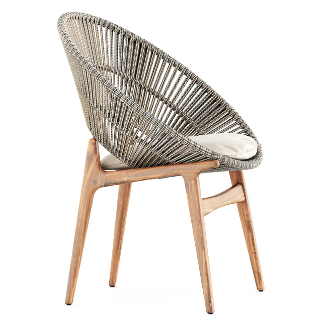 Bora dining chairs by Gloster — Скачать