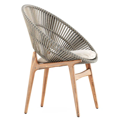 Bora dining chairs by Gloster — Вид 4