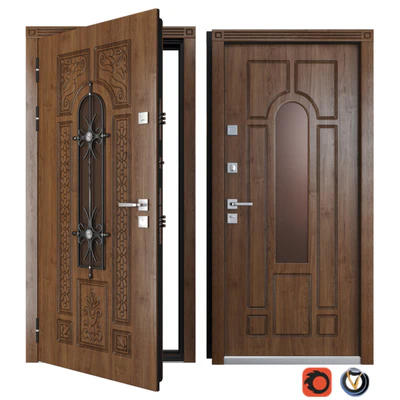 Entrance metal door of Vezha 4 3d (Your Frame) — descargar