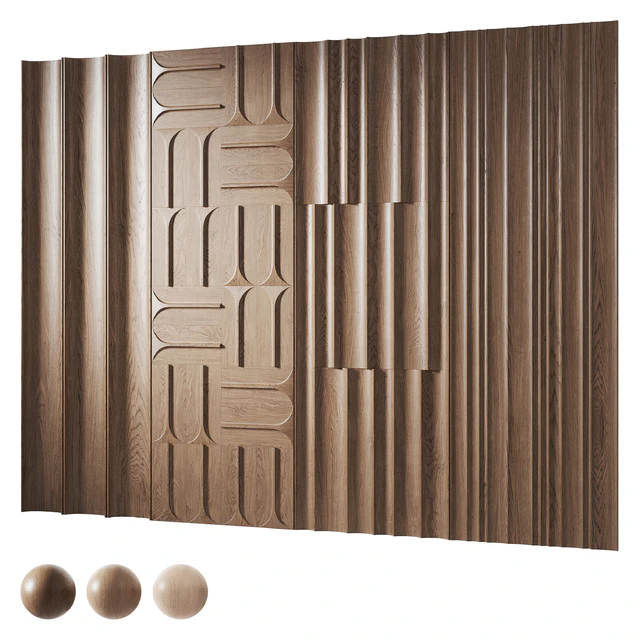 Decorative wood panels 1 — Descargar