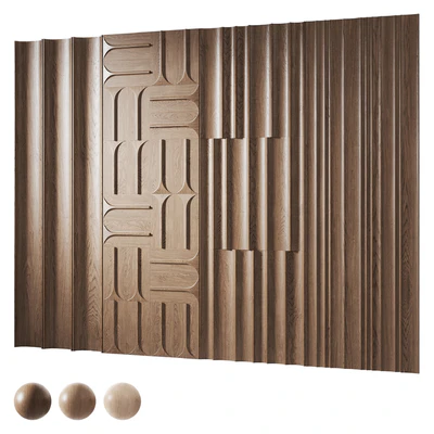 Decorative wood panels 1 — Ver 1