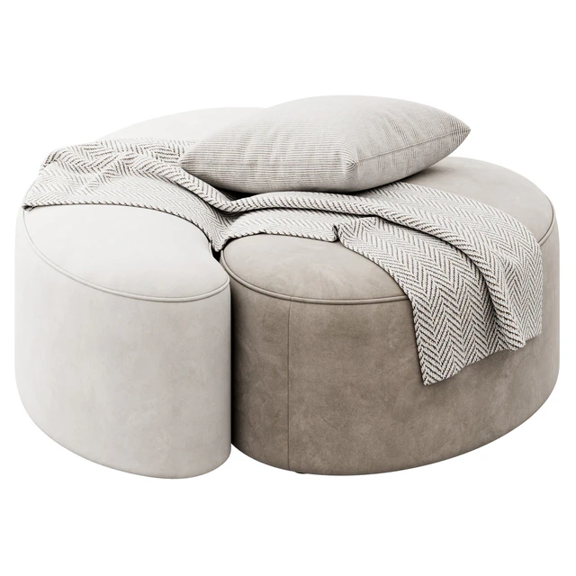 Goa Poufs by ETRO Home Interiors — Скачать