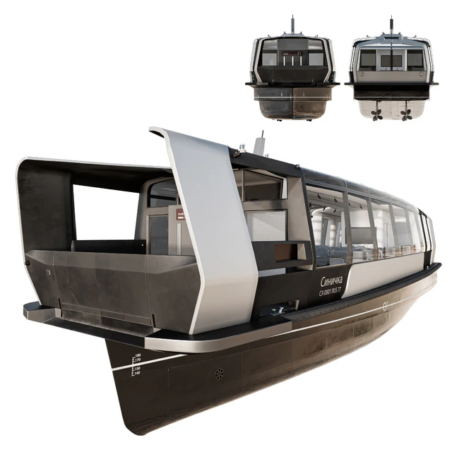 Electric river tram — Descargar