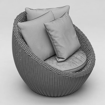TORREY ALL-WEATHER WICKER PAPASAN CHAIR, ESPRESSO — Ver 2